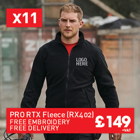 11 RTX Pro fleece for Only £149 (RX402)