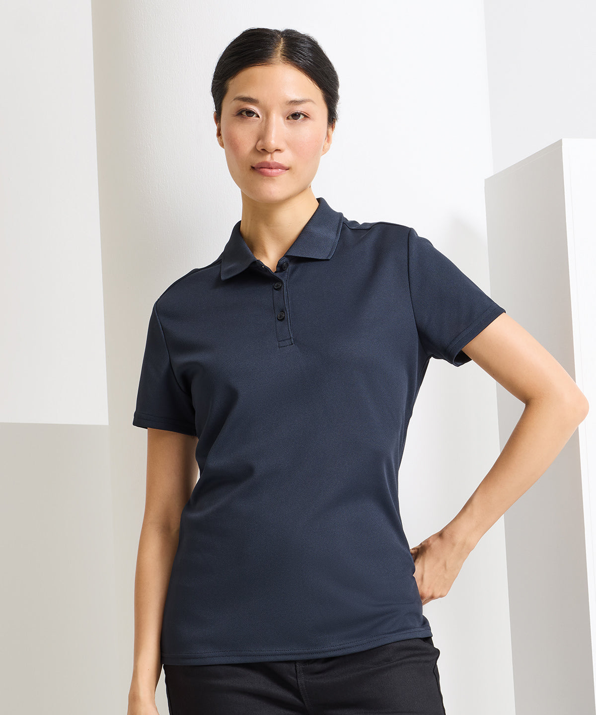 Recycled and organic polo shirts