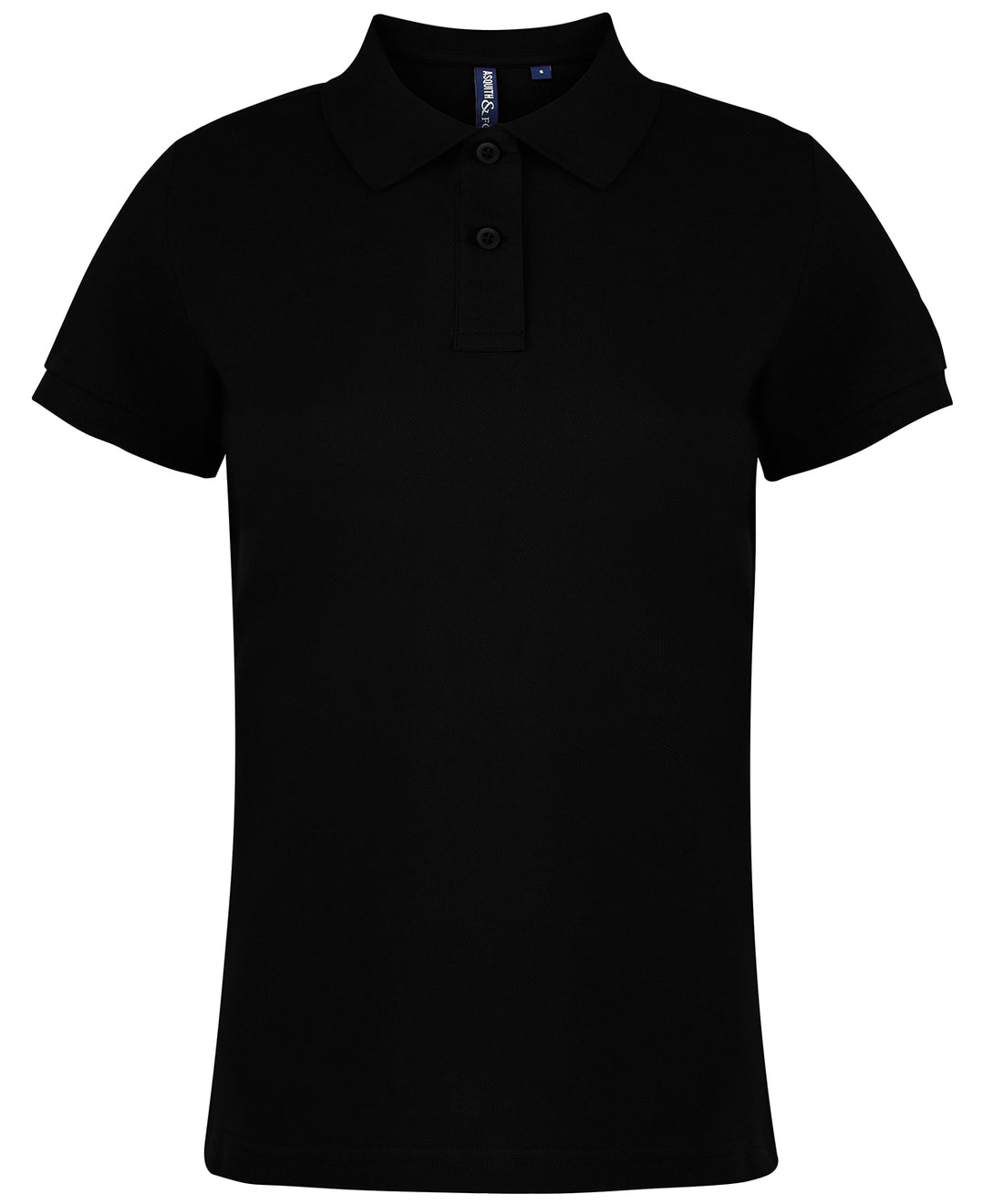 Women's Classic fit polo in Black