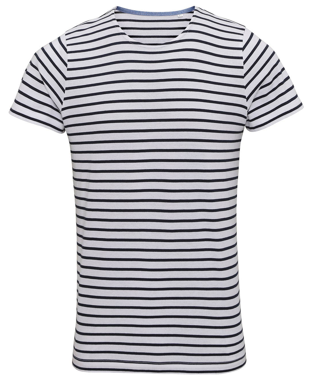Men's Marinière coastal short sleeve tee in White/Navy