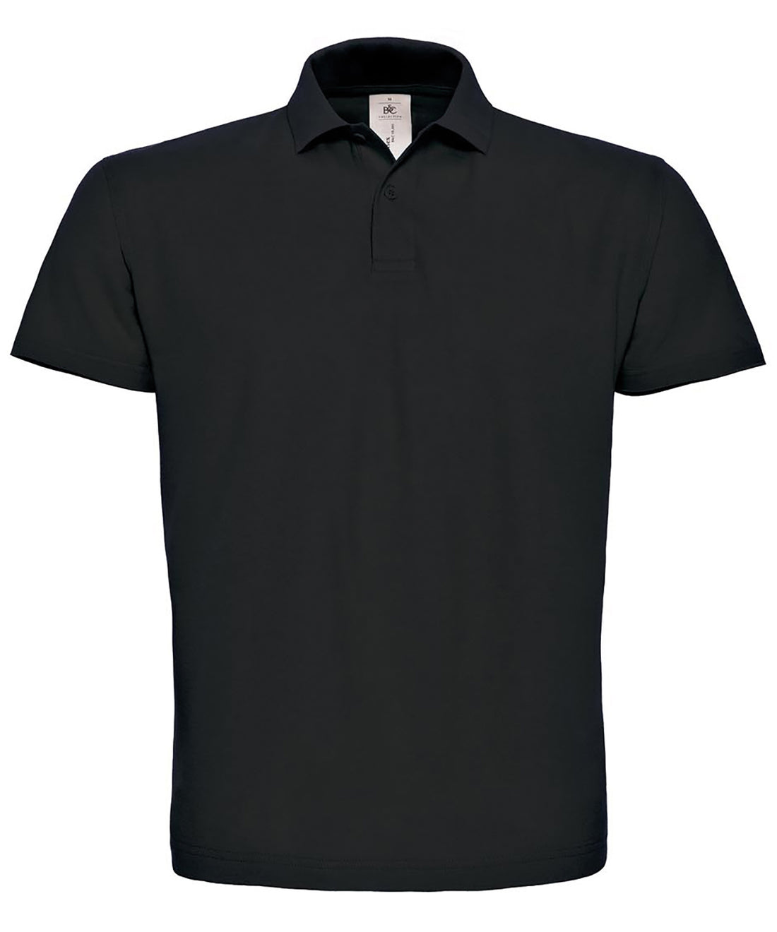 B&C ID.001 polo in Black