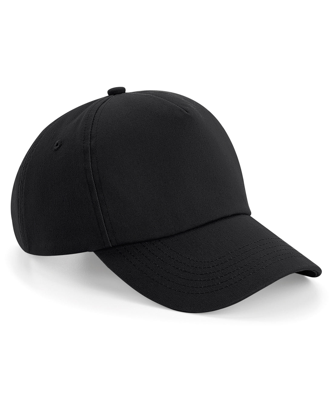 Authentic 5-panel cap in Black