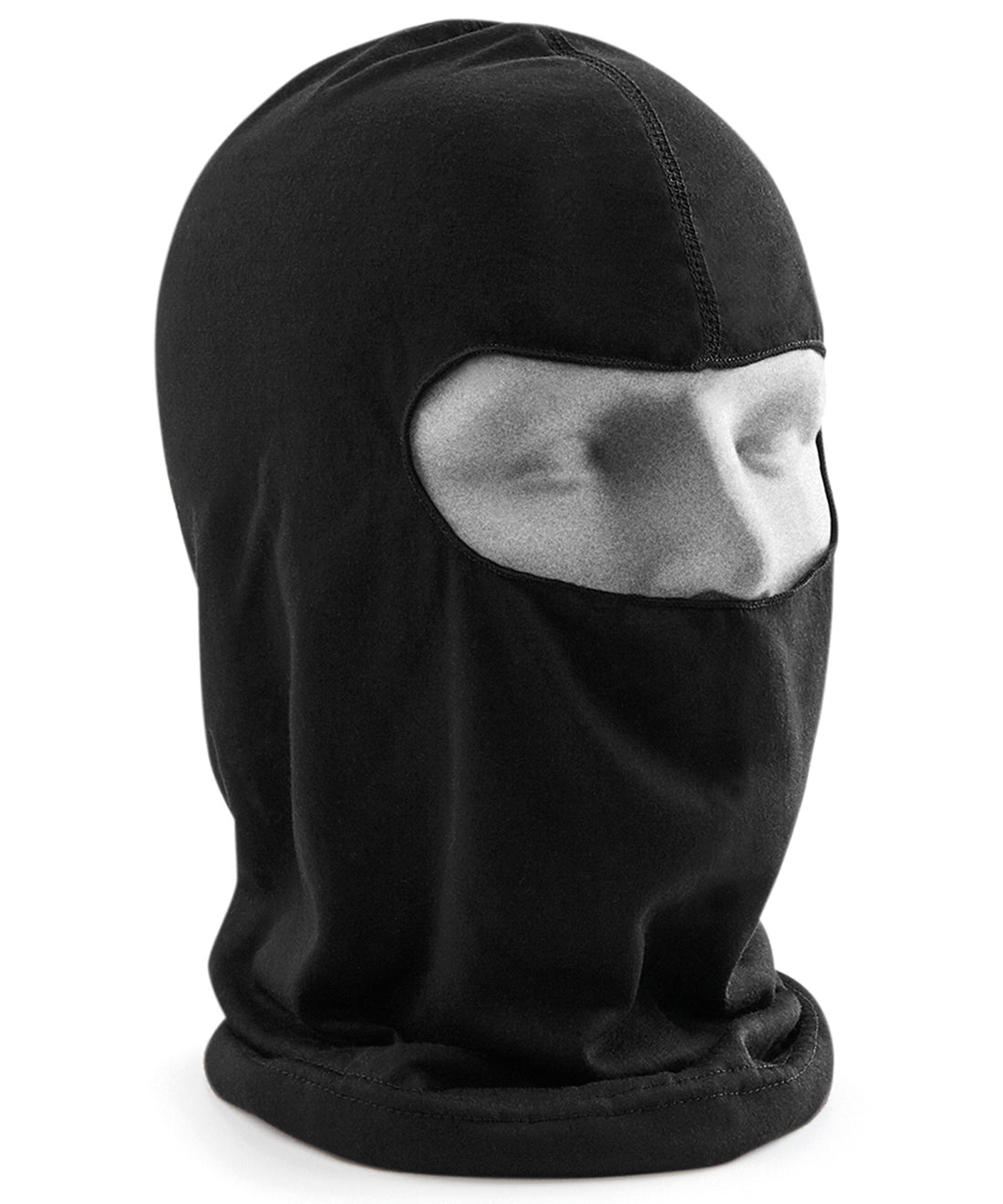 Microfibre balaclava in Black