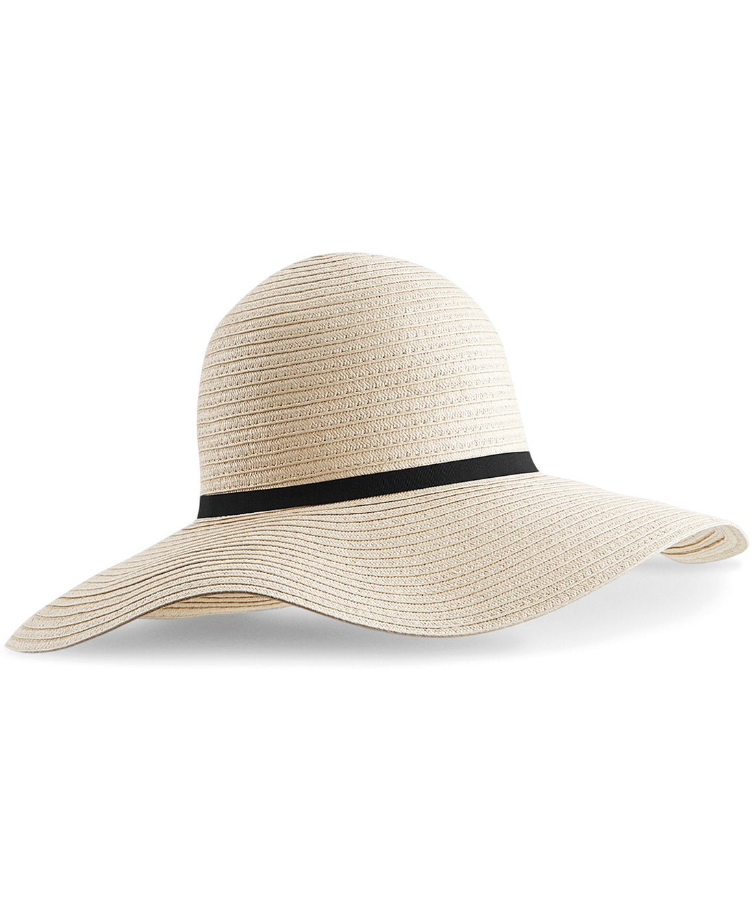 Marbella wide-brimmed sun hat in Natural