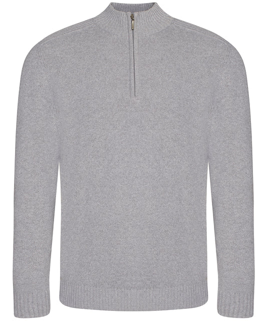Wakhan ¼ regen zip knit sweater