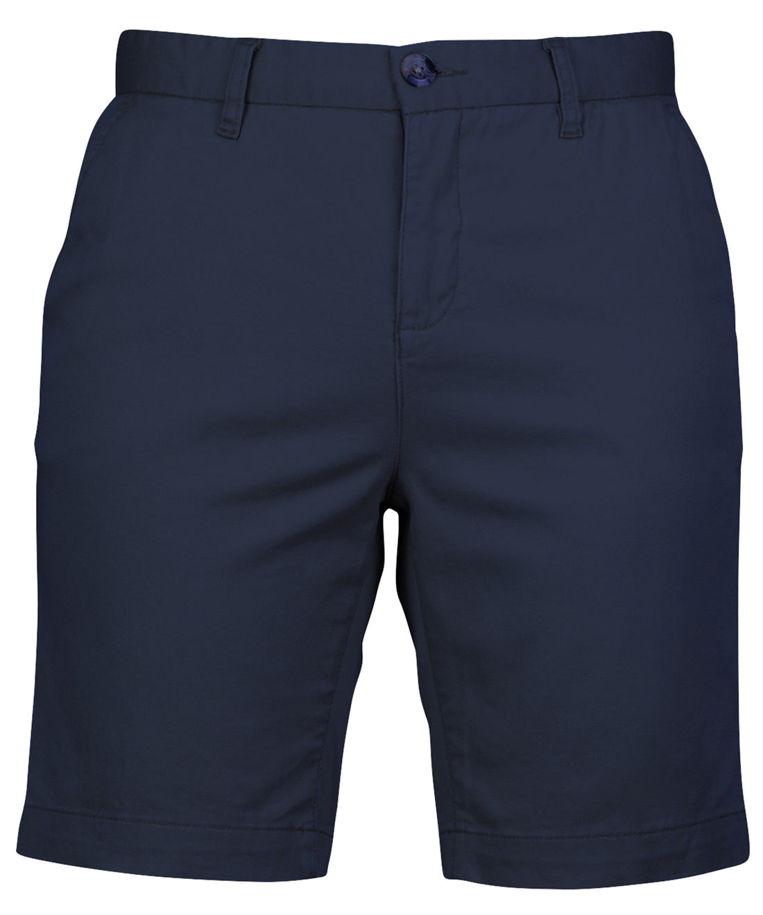 Women's stretch chino shorts in Navy