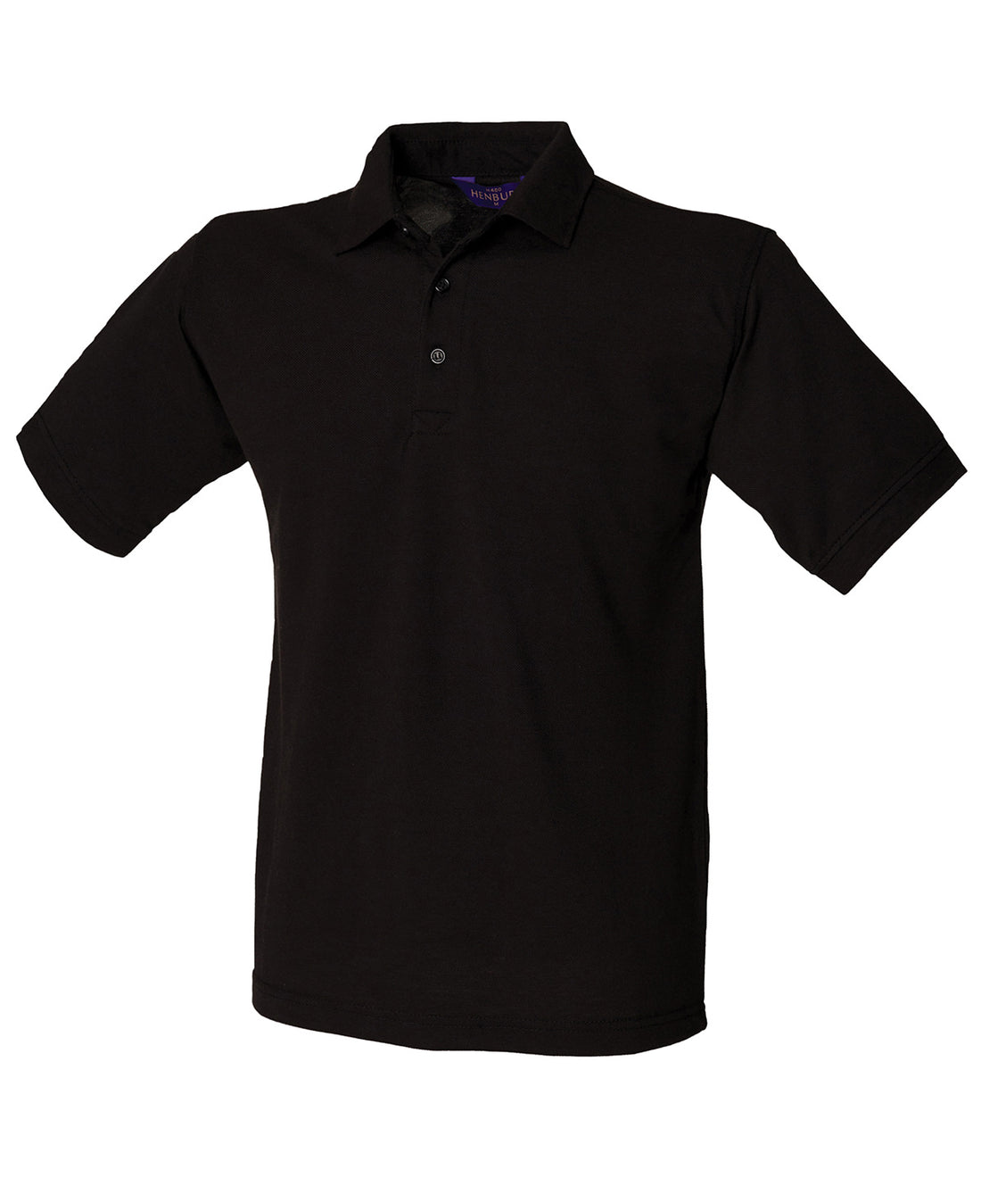 65/35 Classic piqué polo shirt in Black