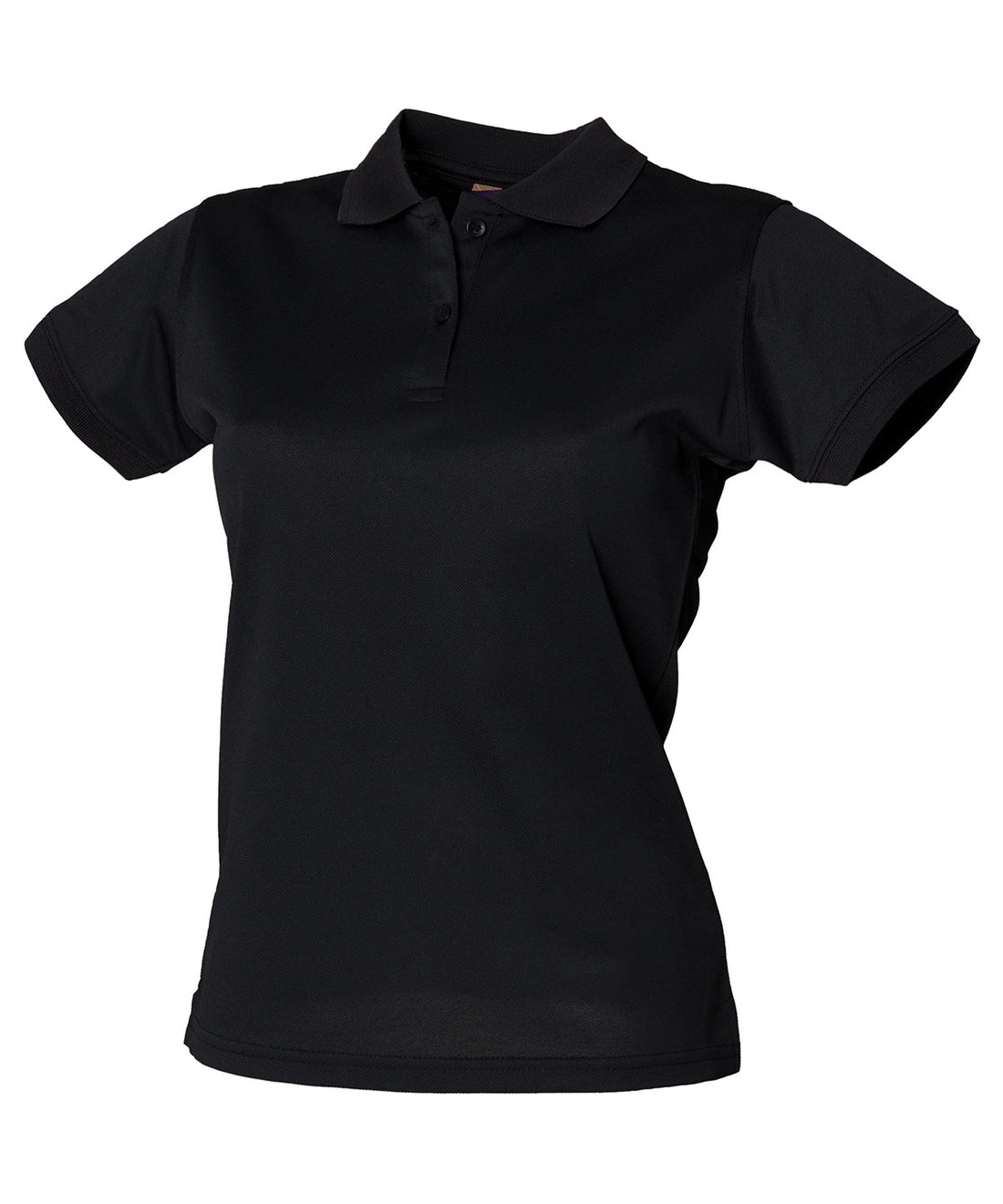 Women's Coolplus® polo shirt in Black