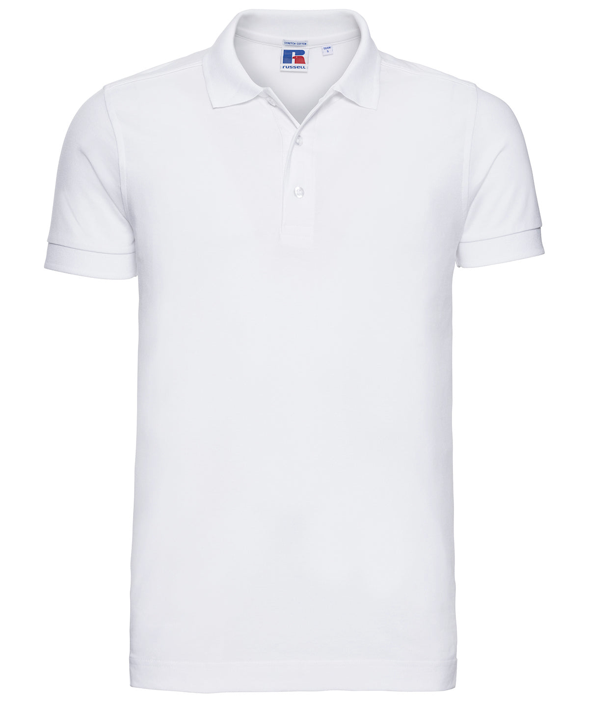 White - Stretch polo