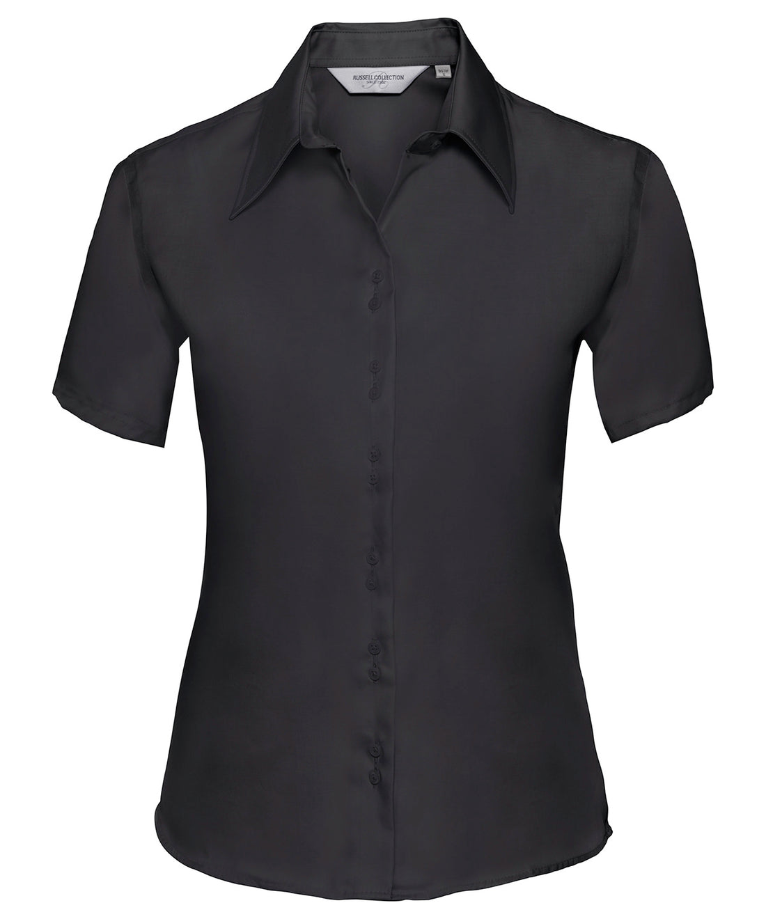 Women's short sleeve ultimate non-iron shirt in Black