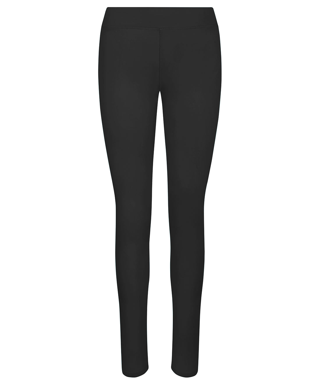 Women's cool workout leggings in Jet Black