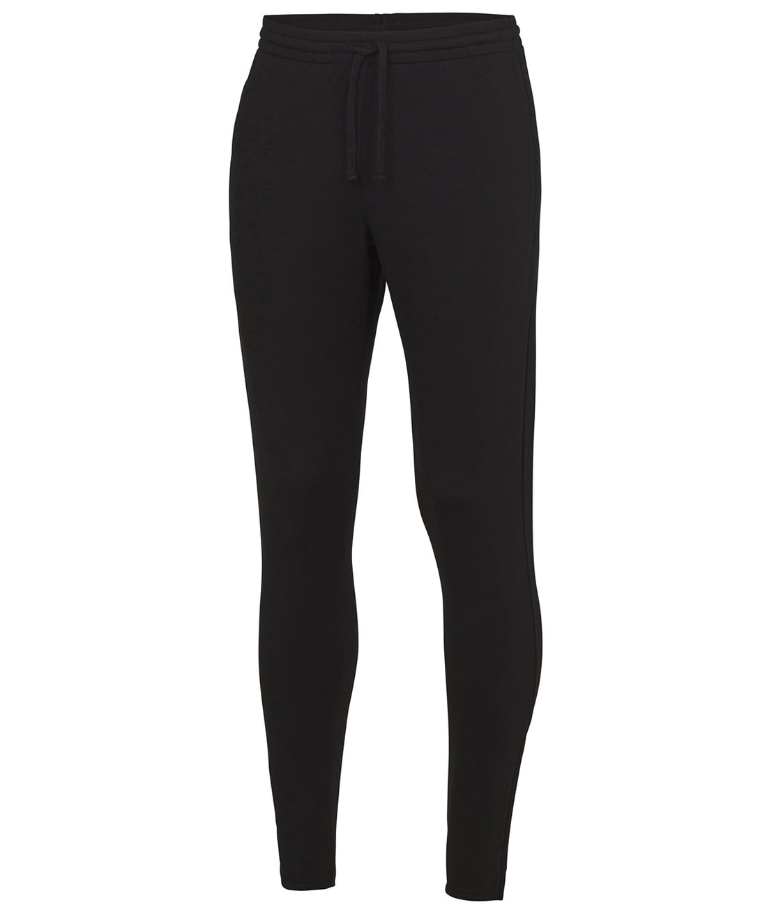 Cool tapered jog pants in Jet Black