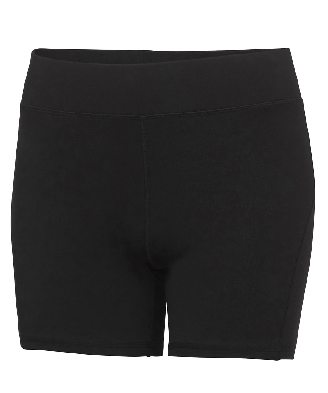 Women's cool training shorts in Jet Black