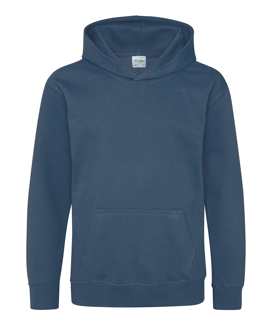 Kids hoodie in Airforce Blue