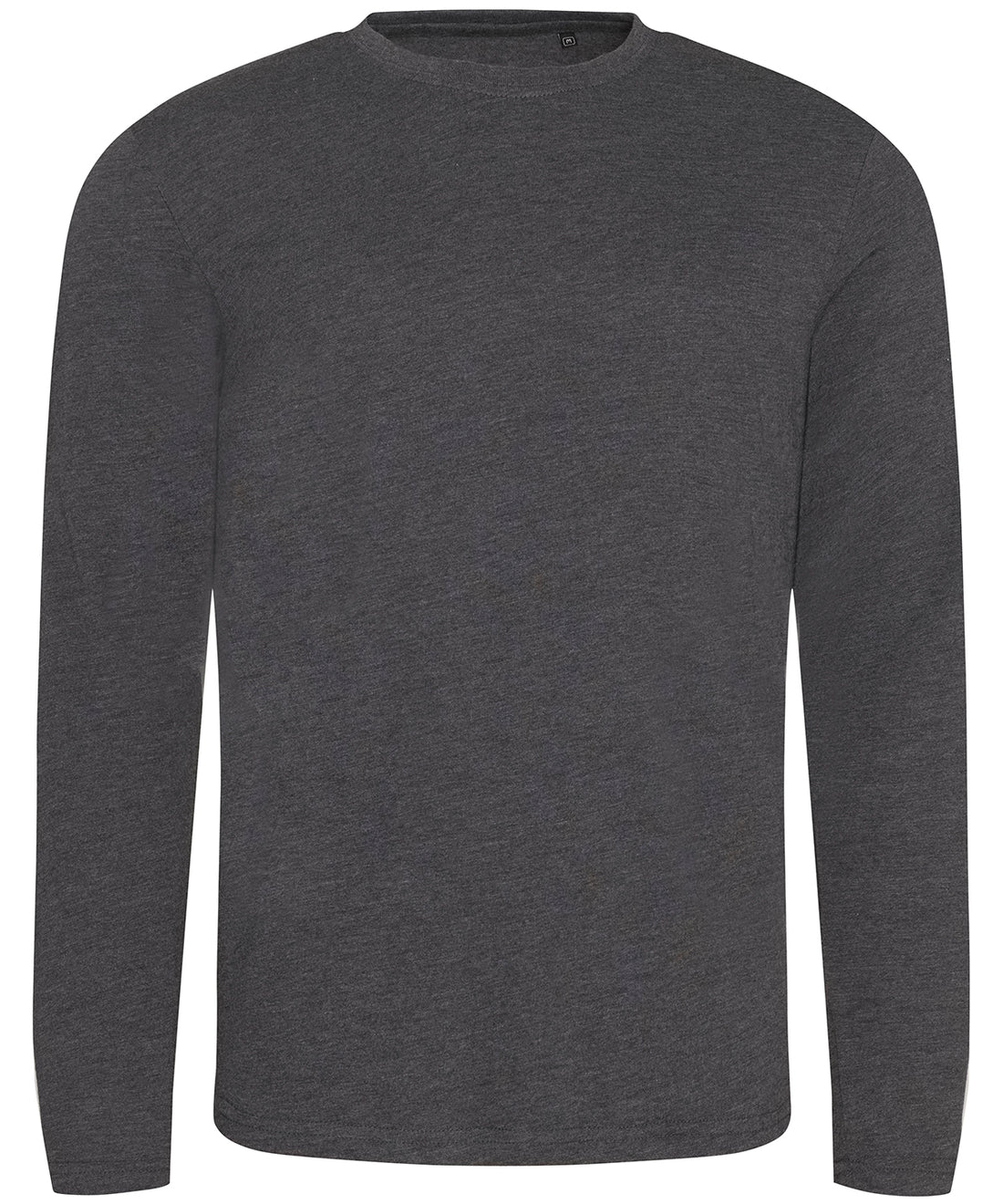 Triblend T long sleeve in Heather Charcoal