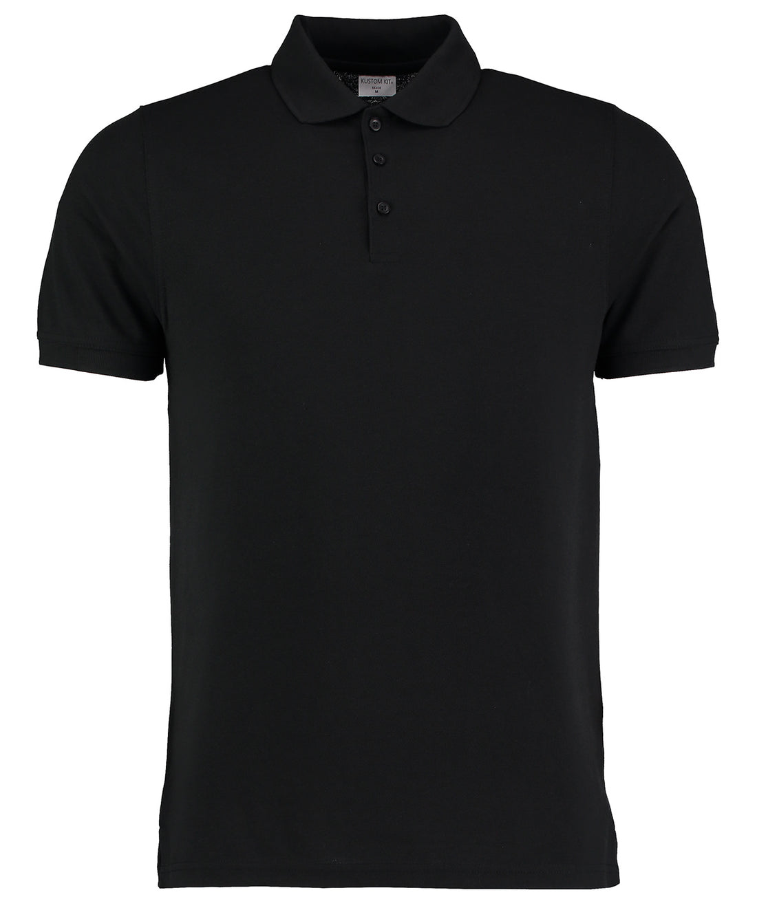 Klassic heavyweight polo superwash® 60°C (slim fit) in Black