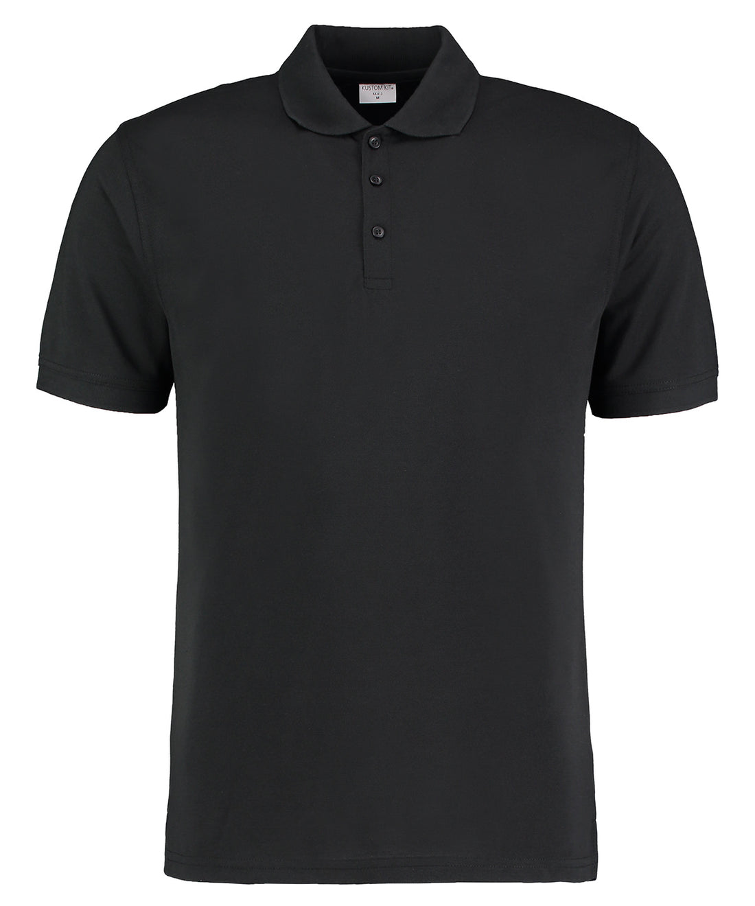 Klassic polo short sleeved Superwash® 60ºC (slim fit) in Black