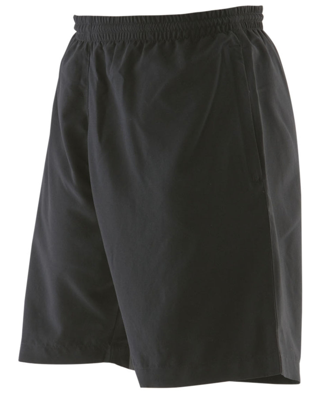 Microfibre shorts in Black