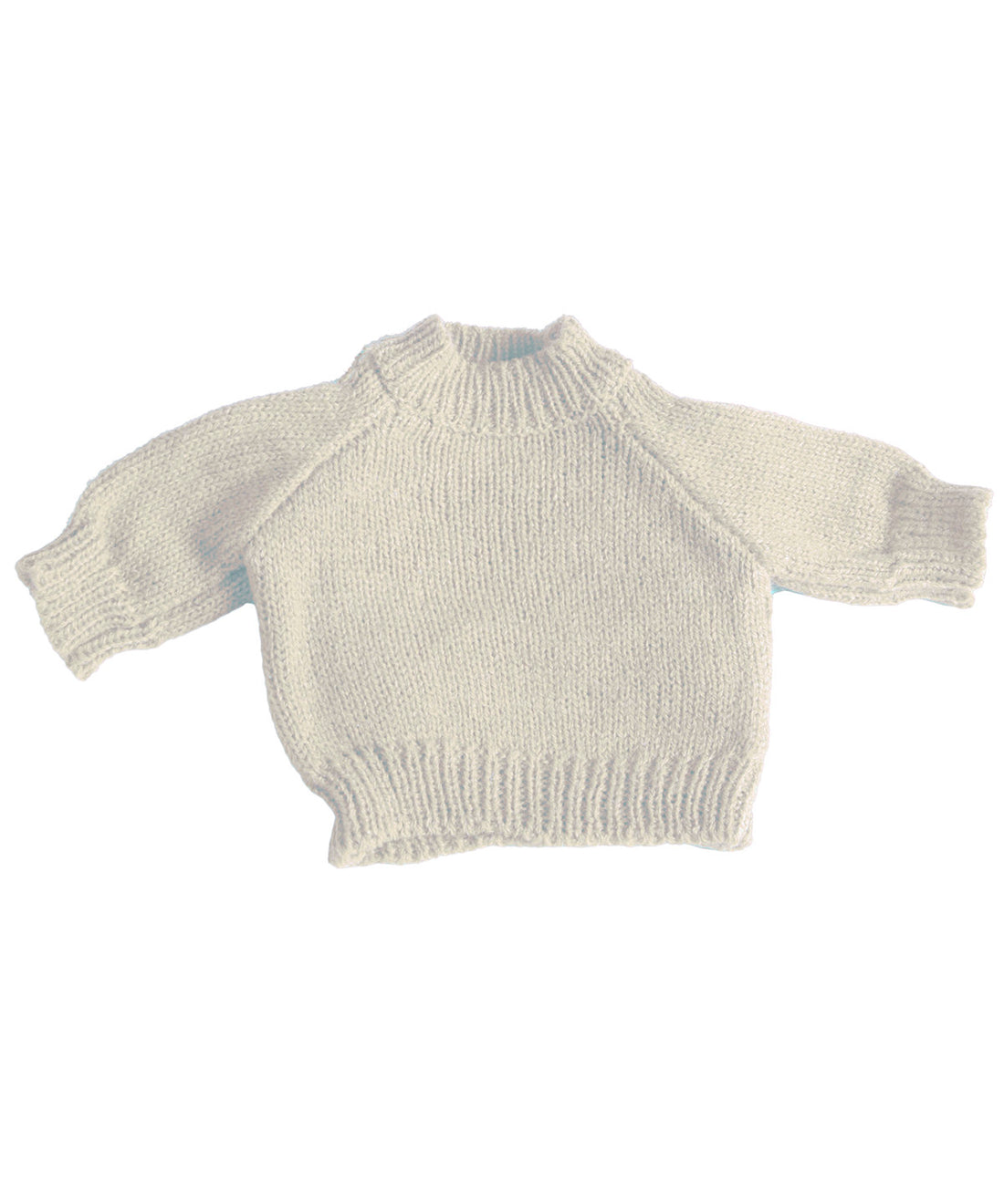 Teddy jumper in Cream