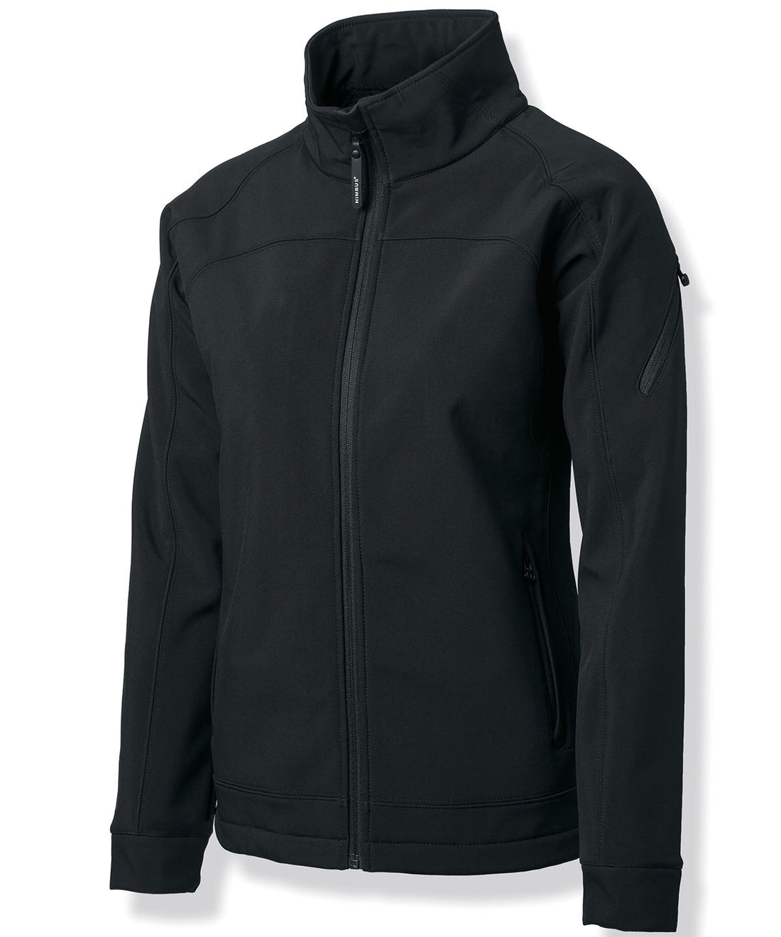 Women’s Duxbury: fashionable performance softshell jacket in Black