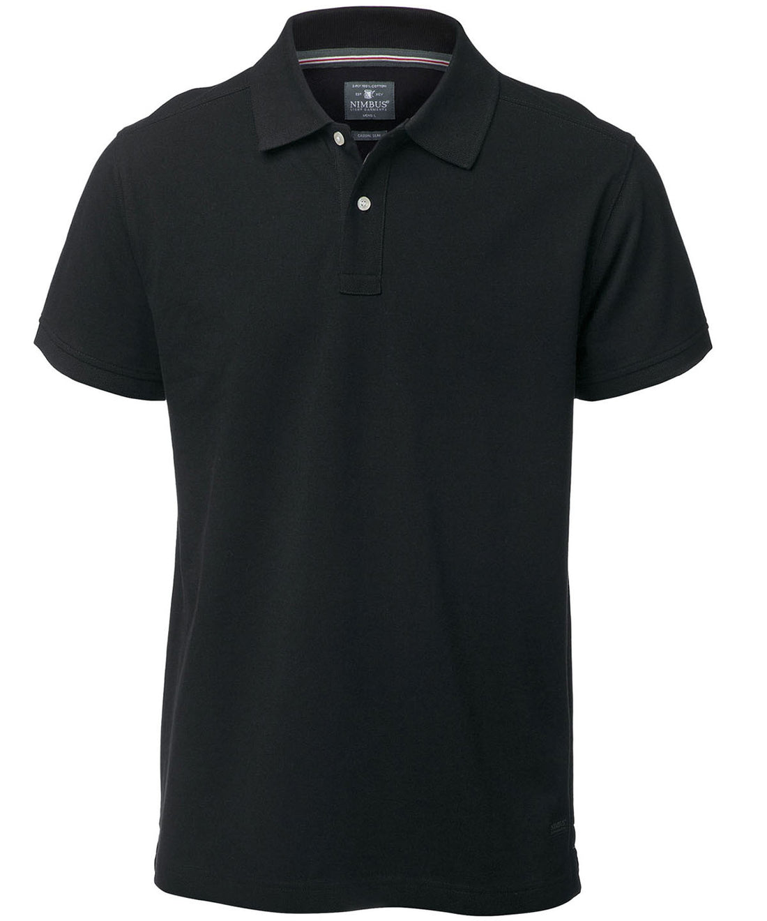 Yale: the luxurious classic polo in Black