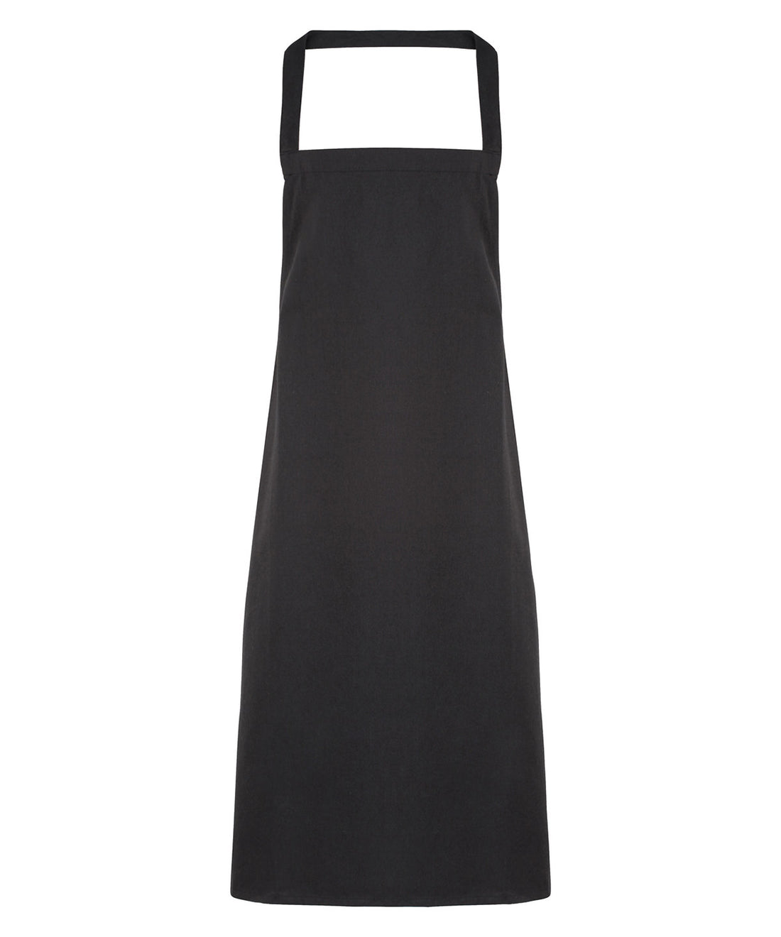 100% Organic Cotton Bib Apron in Black