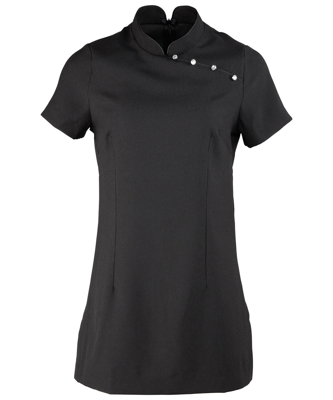 Mika beauty and spa tunic in Black