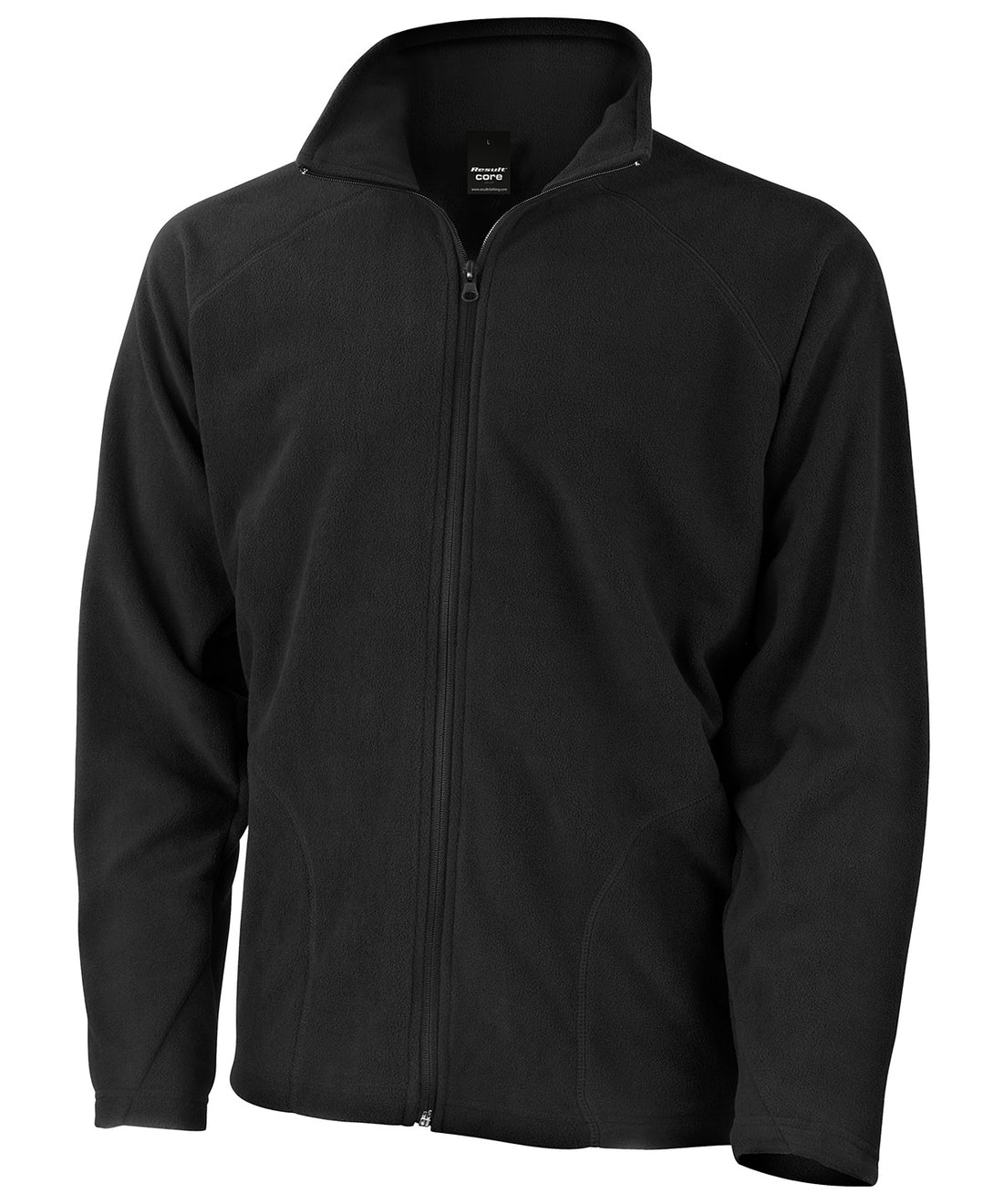 Core microfleece jacket in Black