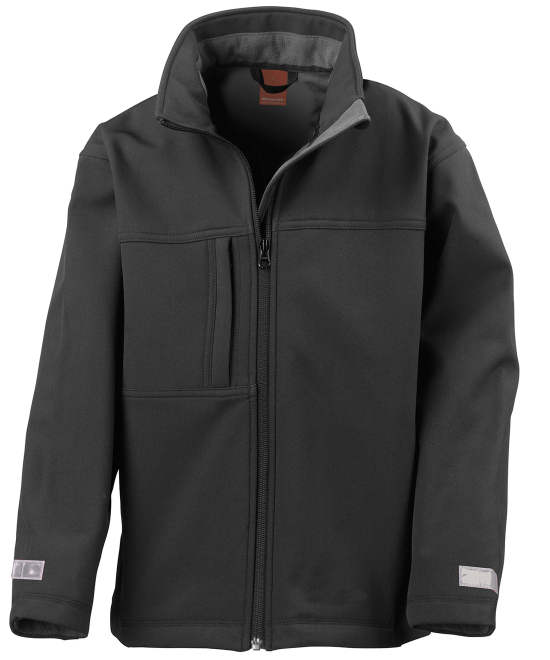 Junior classic softshell 3-layer jacket in Black