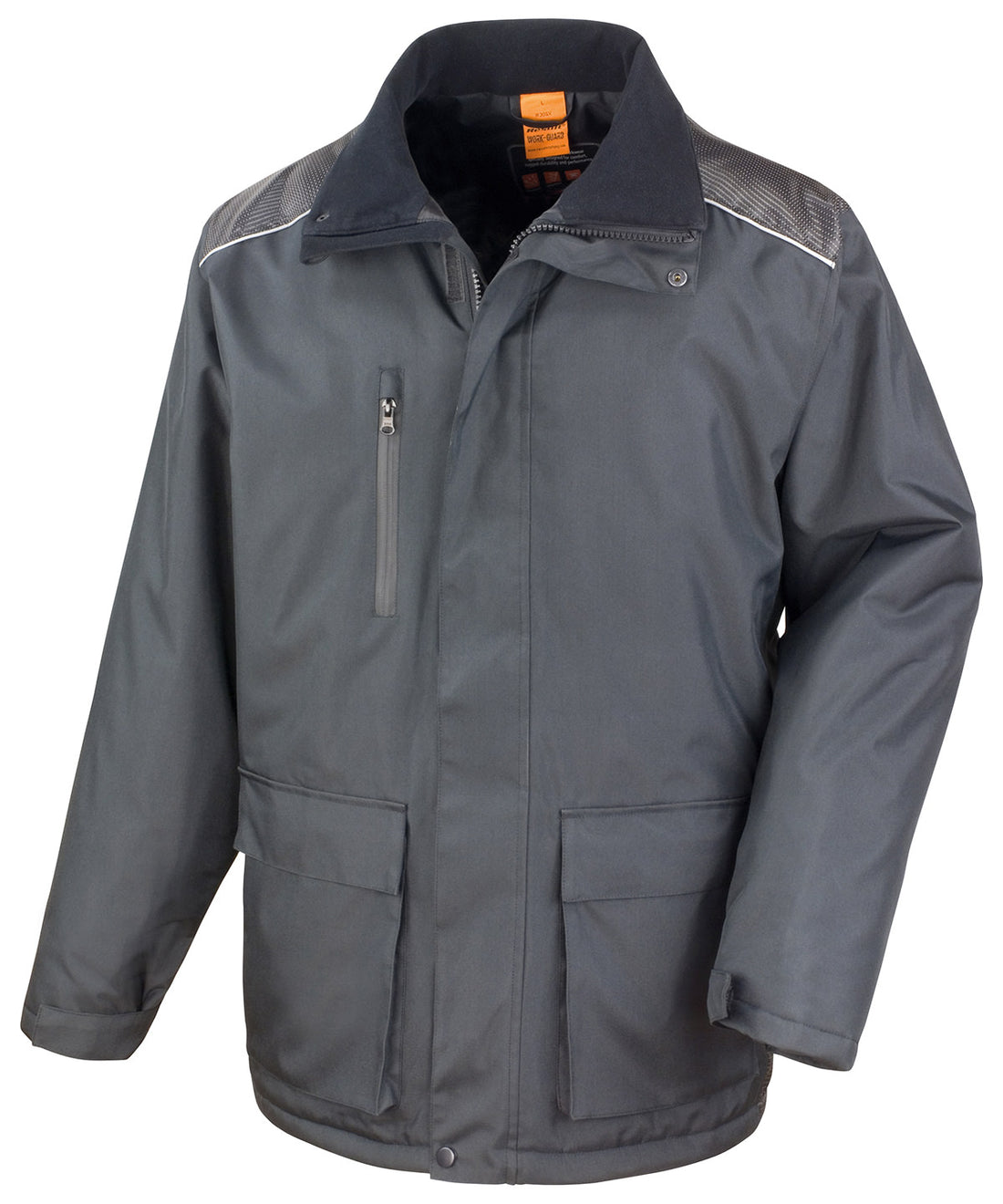 Work-Guard Vostex long coat in Black