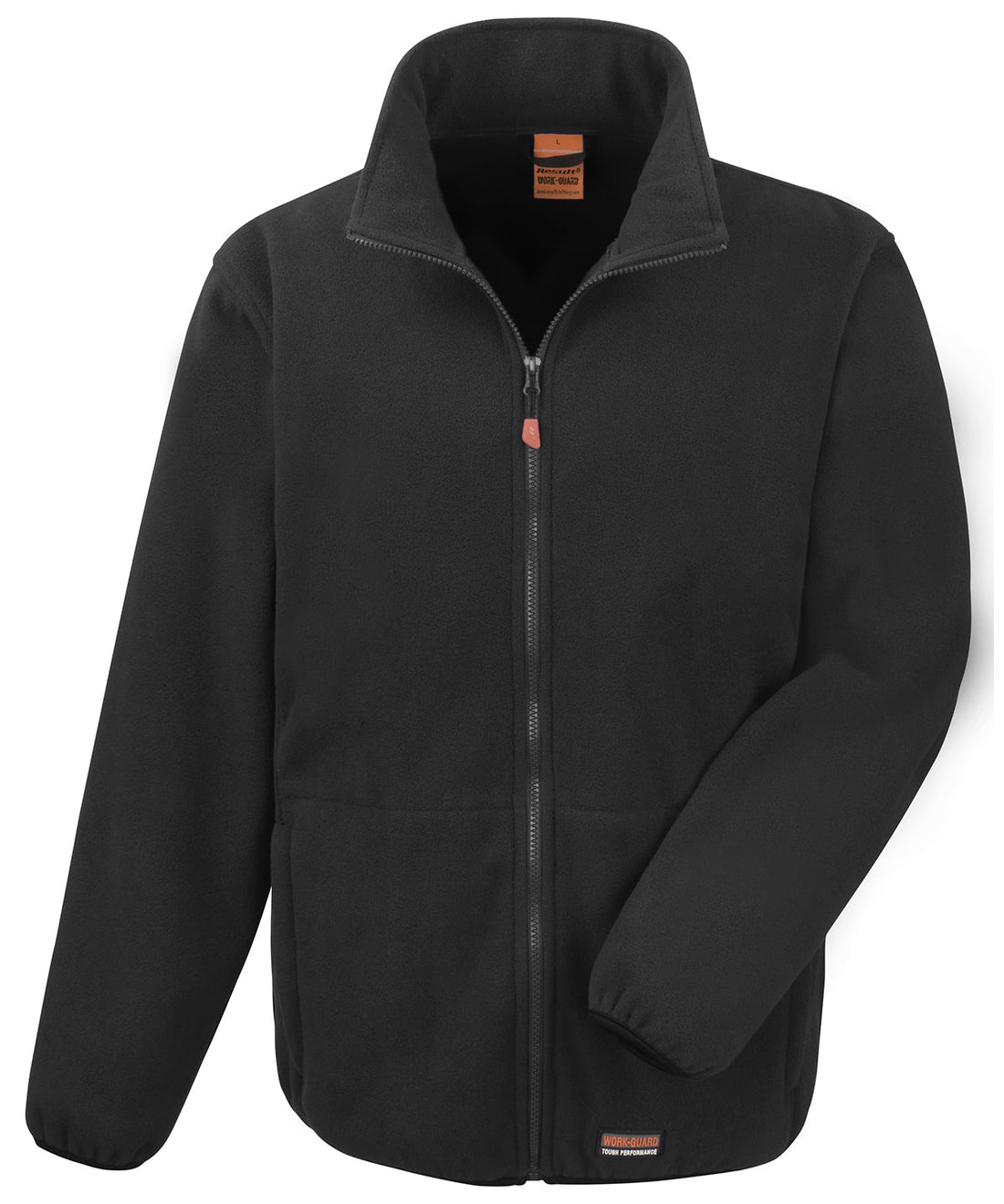 Work-Guard heavy-duty microfleece in Black