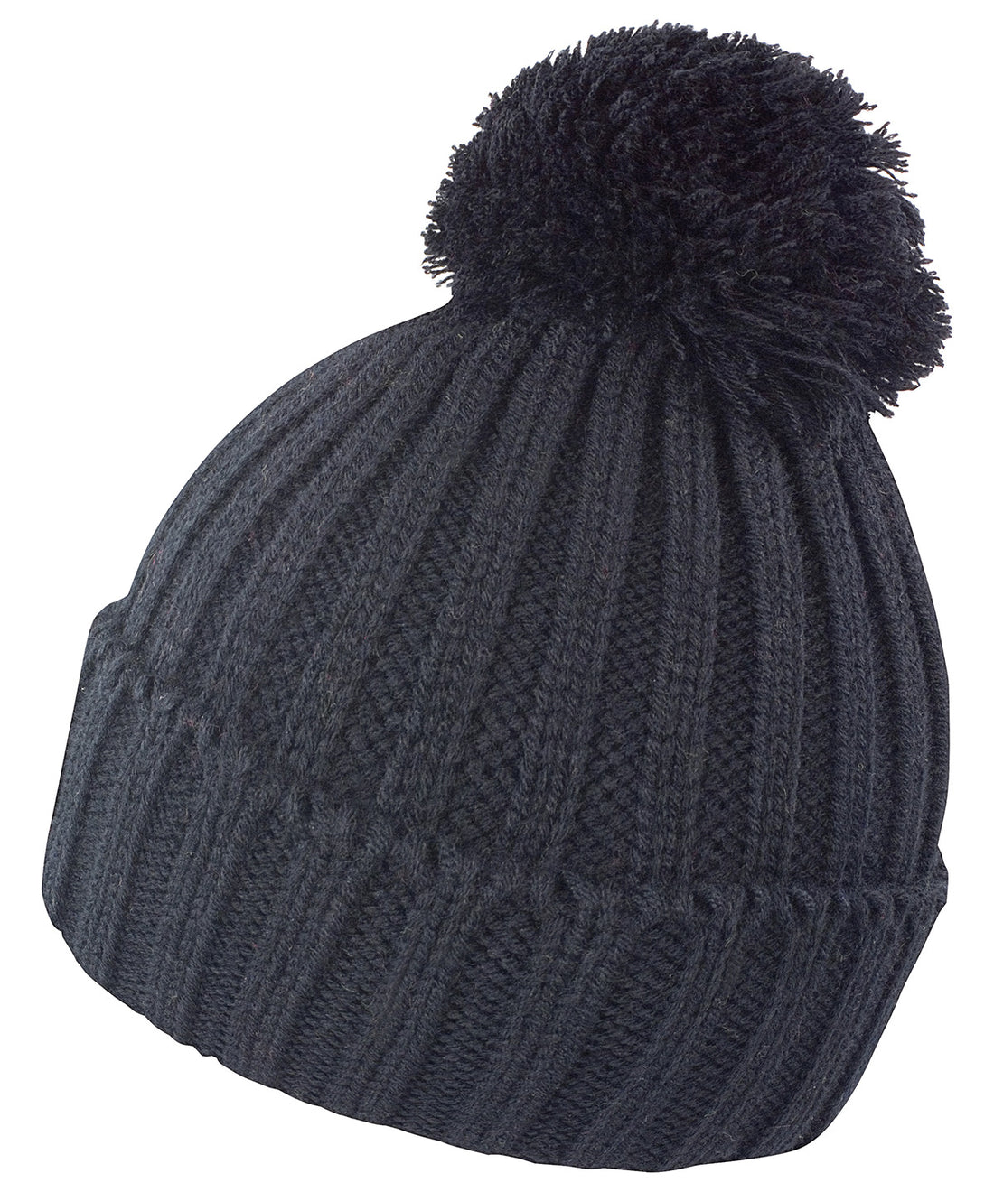 HDI quest knitted hat in Black