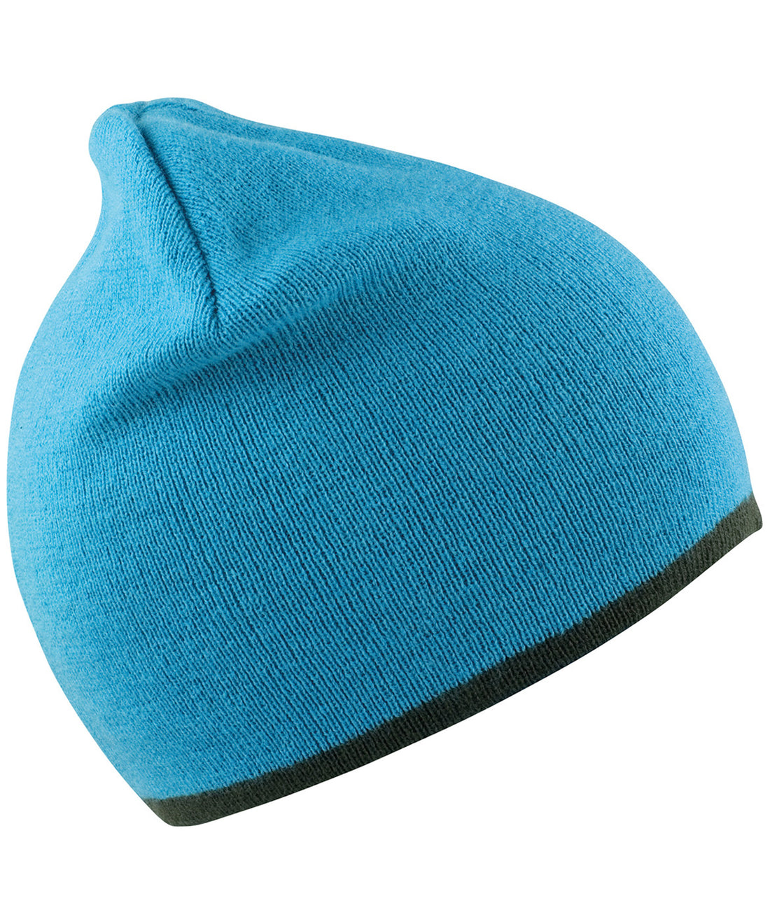 Reversible fashion fit hat in Aqua/Grey