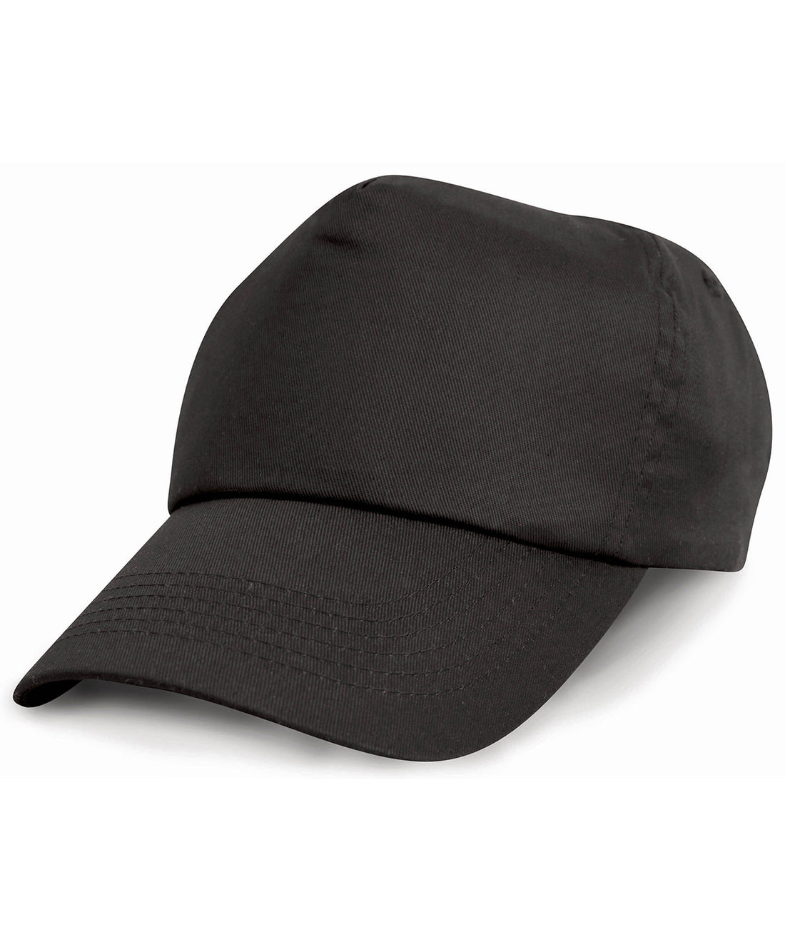 Junior cotton cap in Black