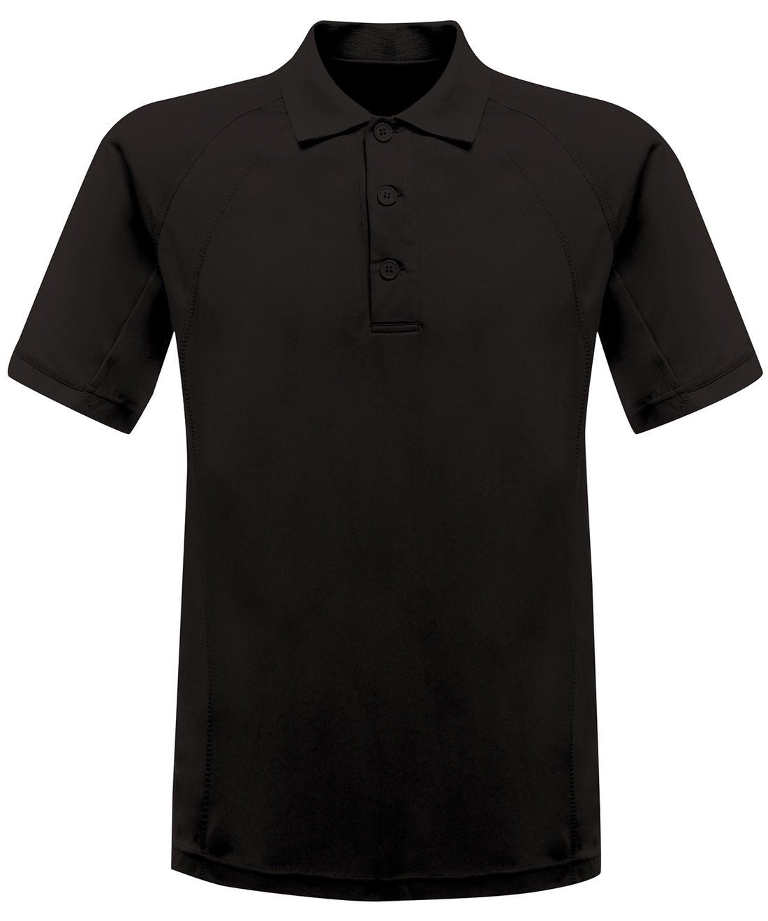 Coolweave polo in Black
