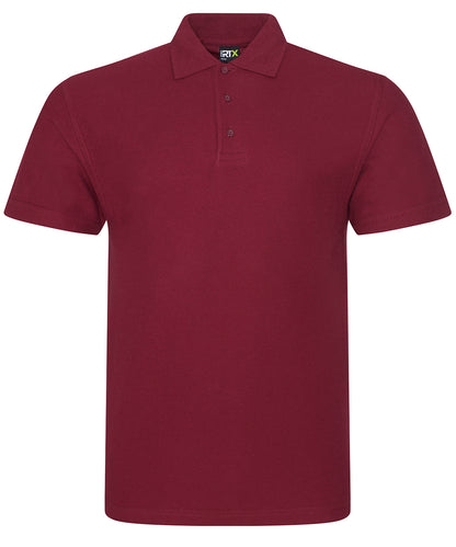 Woodlands Bowling & Social Club Pro Polo in Burgundy