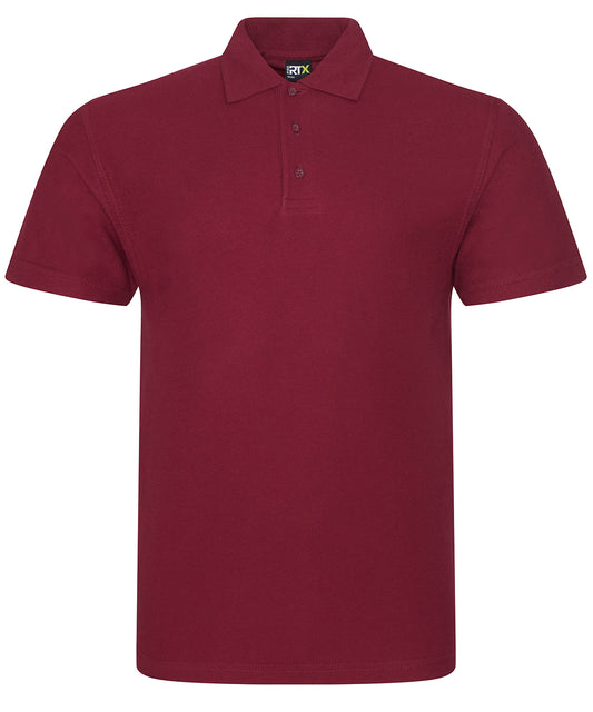 Woodlands Bowling & Social Club Pro Polo in Burgundy