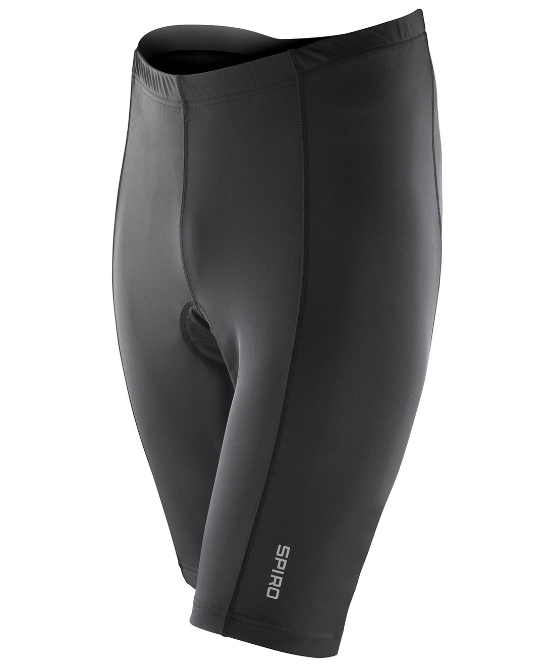 Padded bikewear shorts in Black