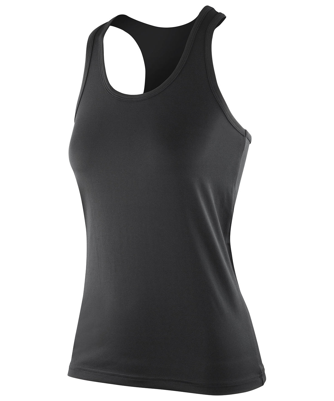 Softex® fitness top in Black