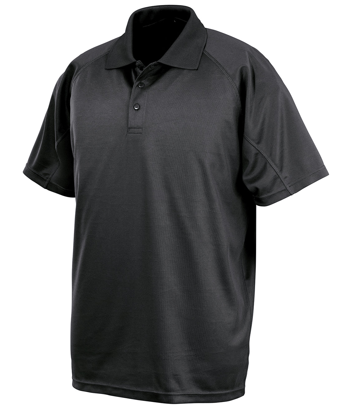 Performance Aircool polo shirt in Black