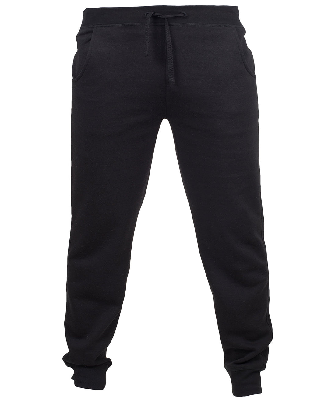 Slim cuffed joggers in Black
