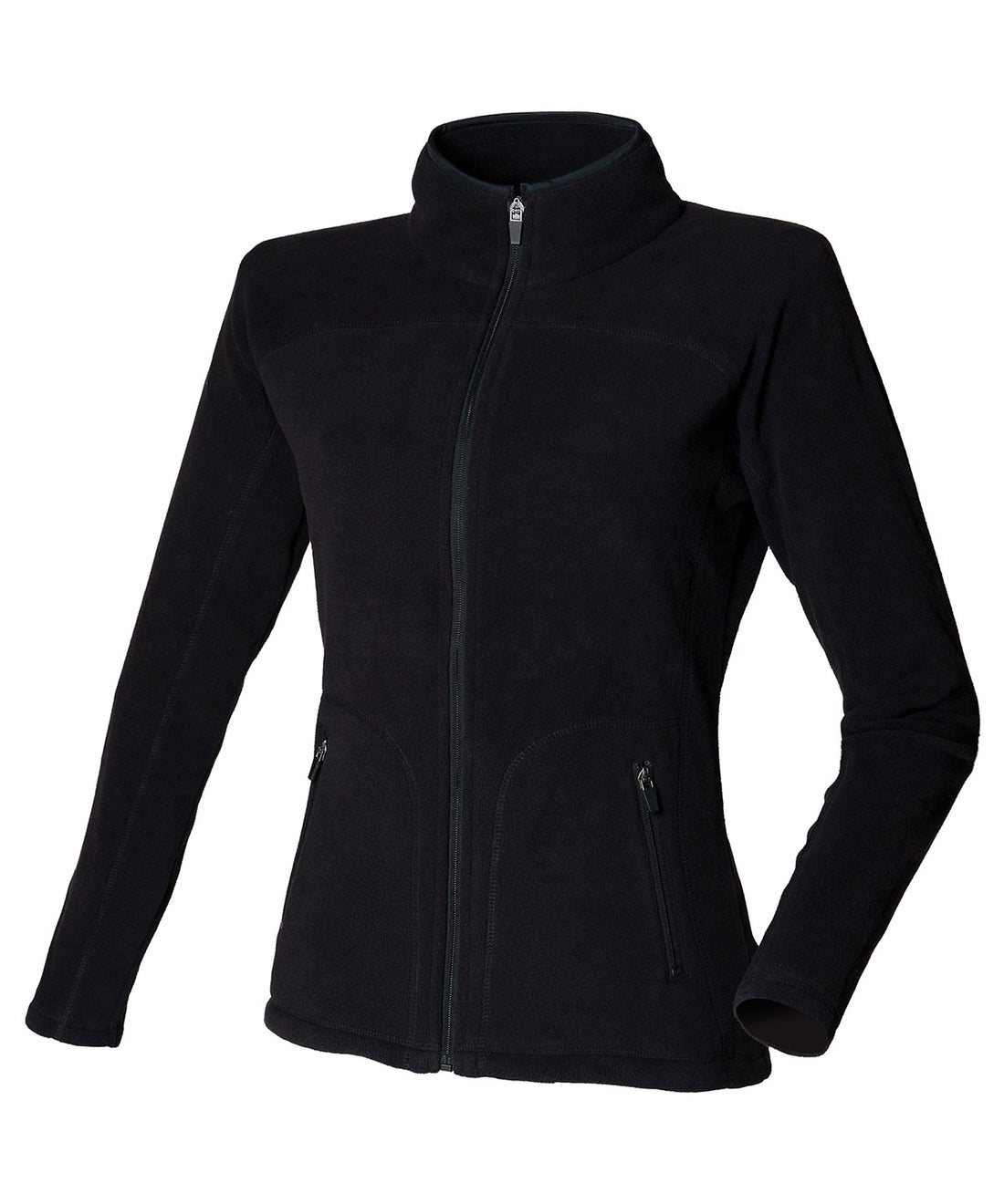 Microfleece jacket in Black