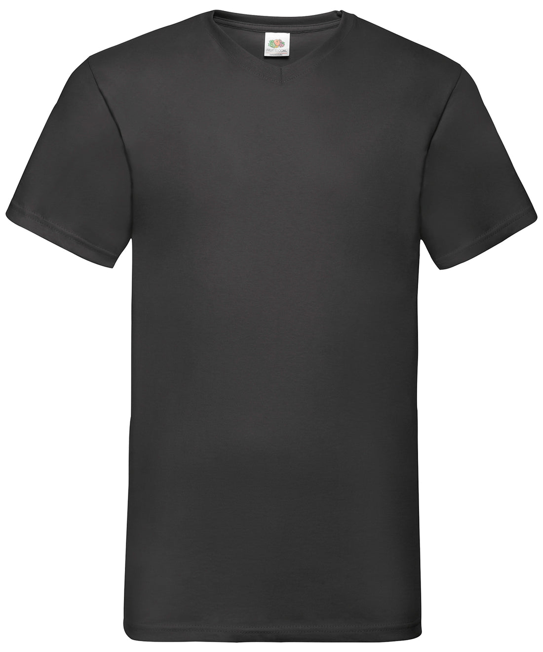 Valueweight v-neck T in Black