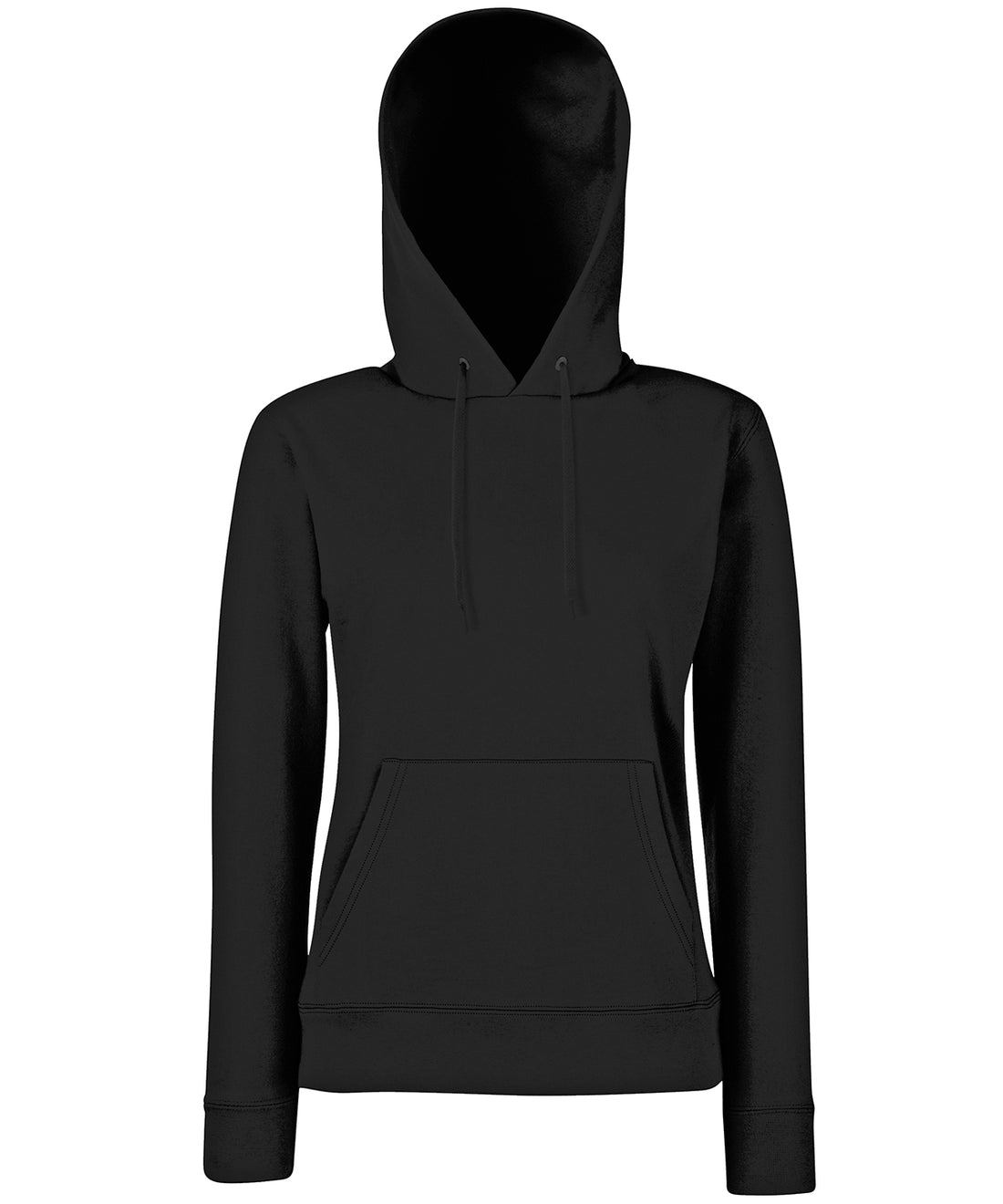Women's Classic 80/20 hooded sweatshirt in Black