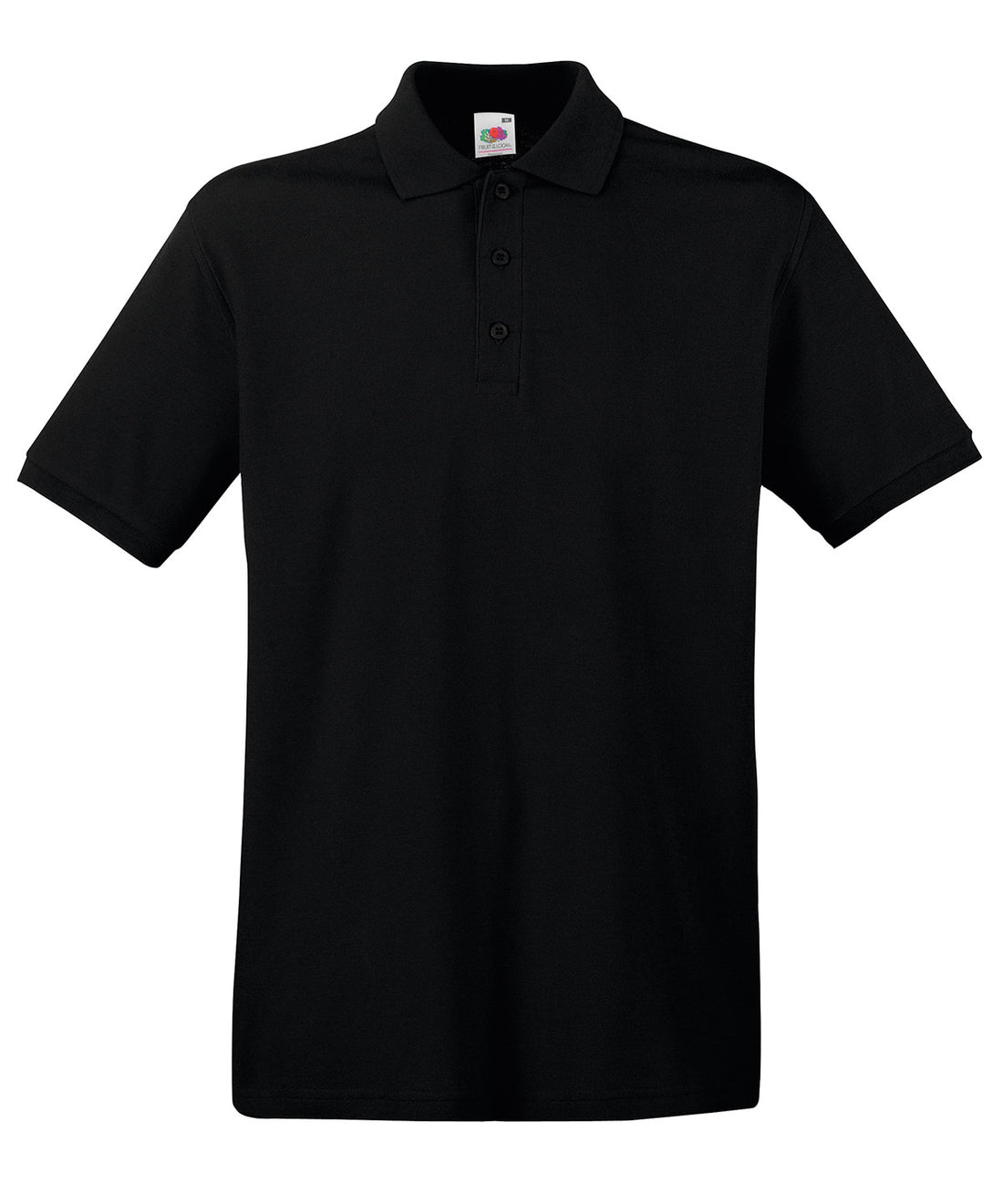 Premium polo in Black