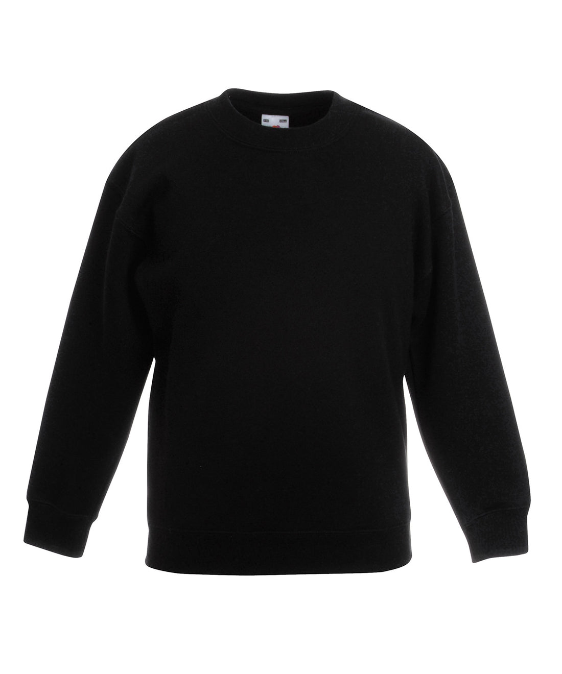 Kids premium set-in sweatshirt in Black
