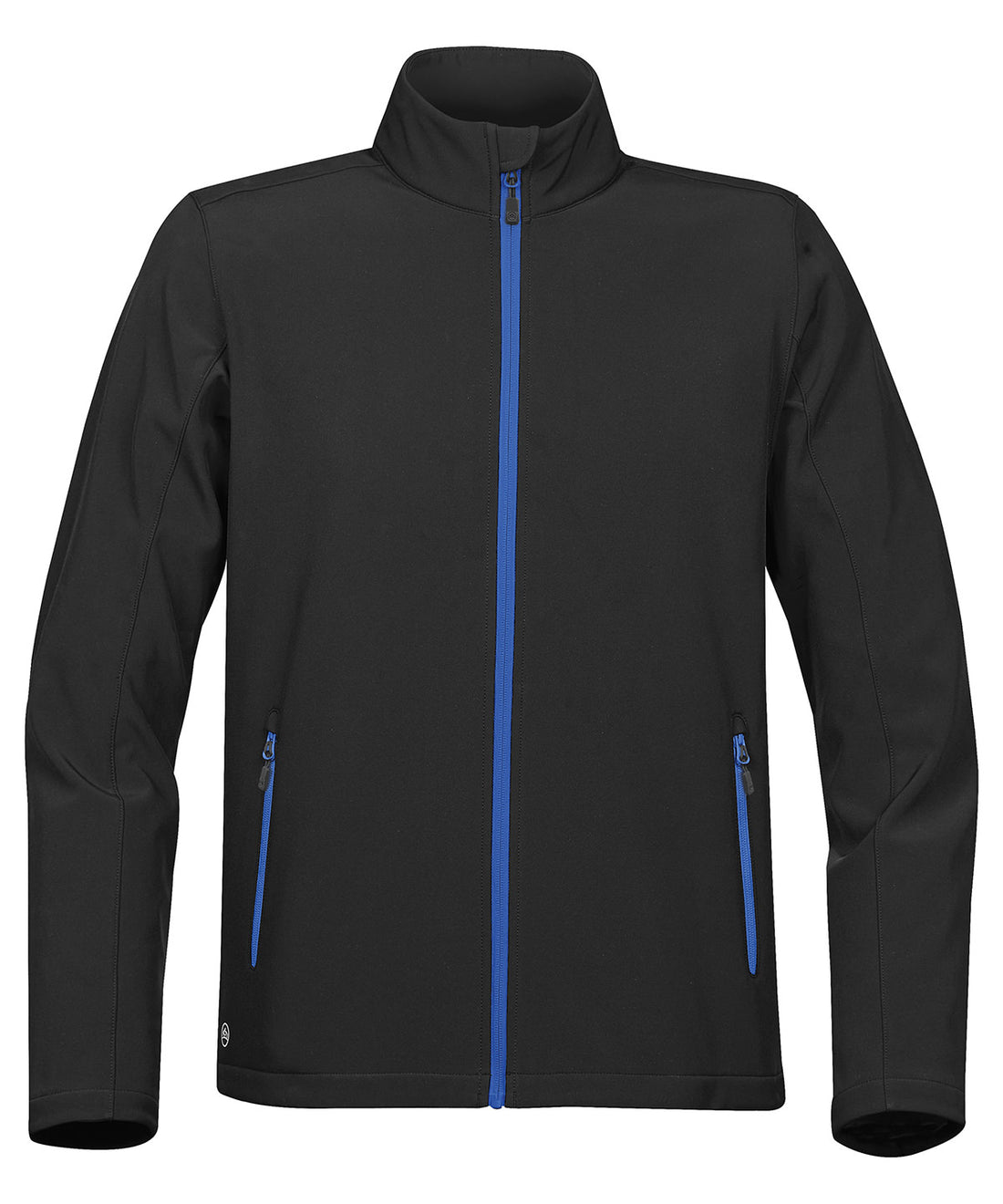 Orbiter softshell in Black/Azure
