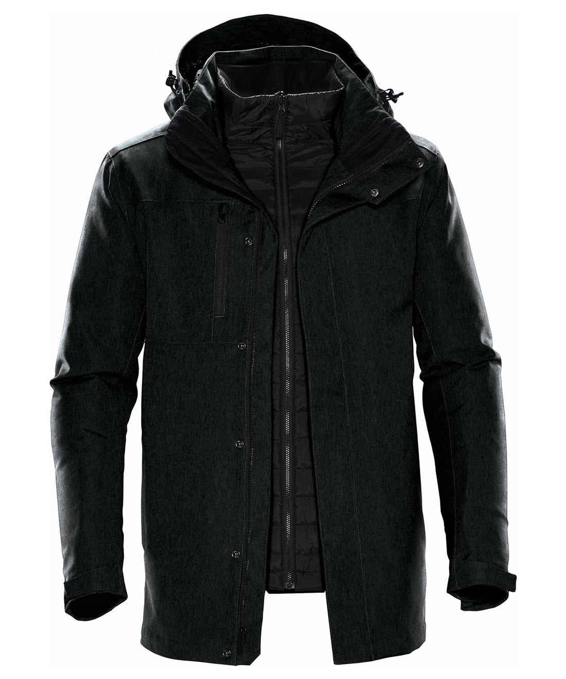 Avalante system jacket in Black