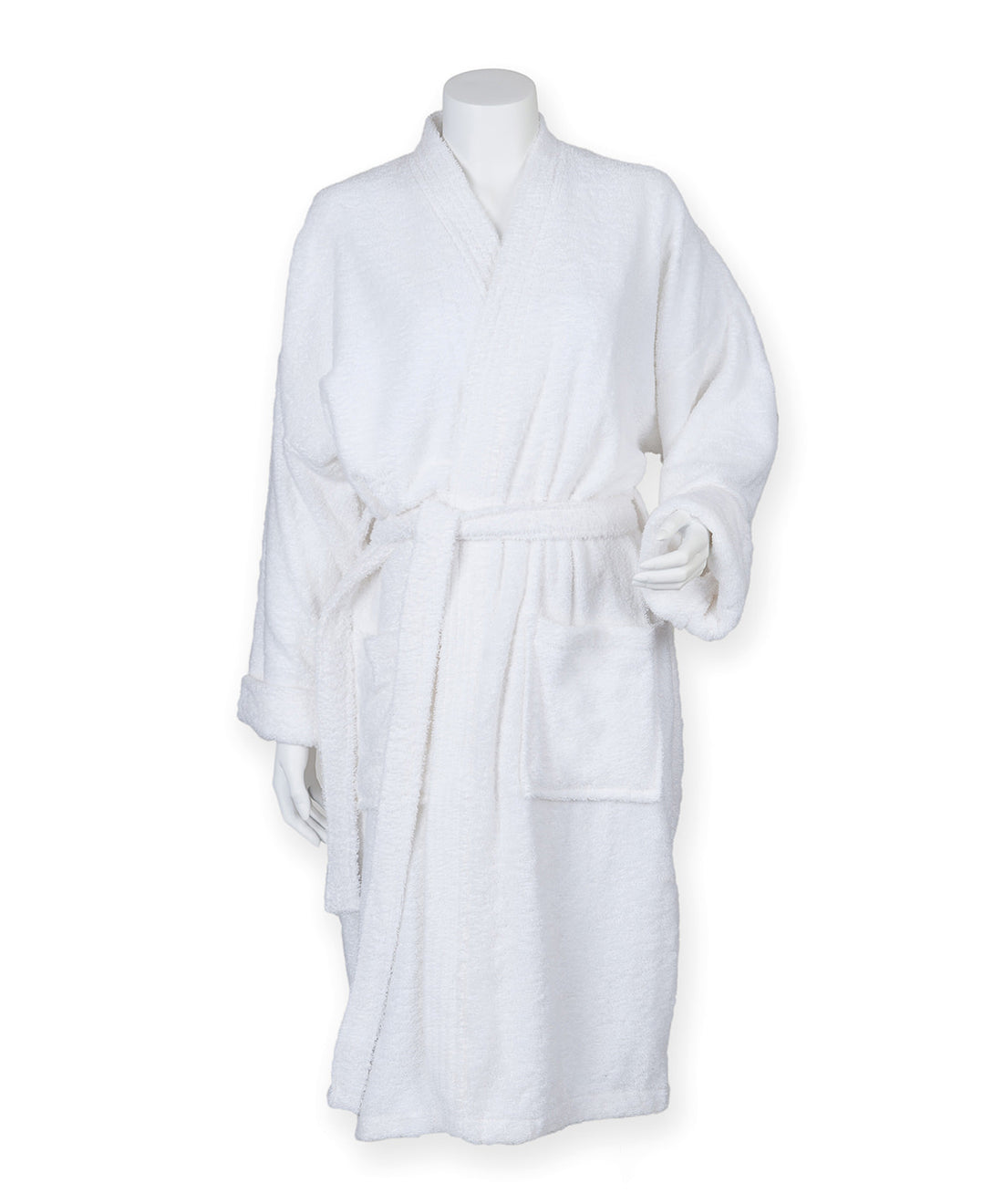 Kimono robe in White