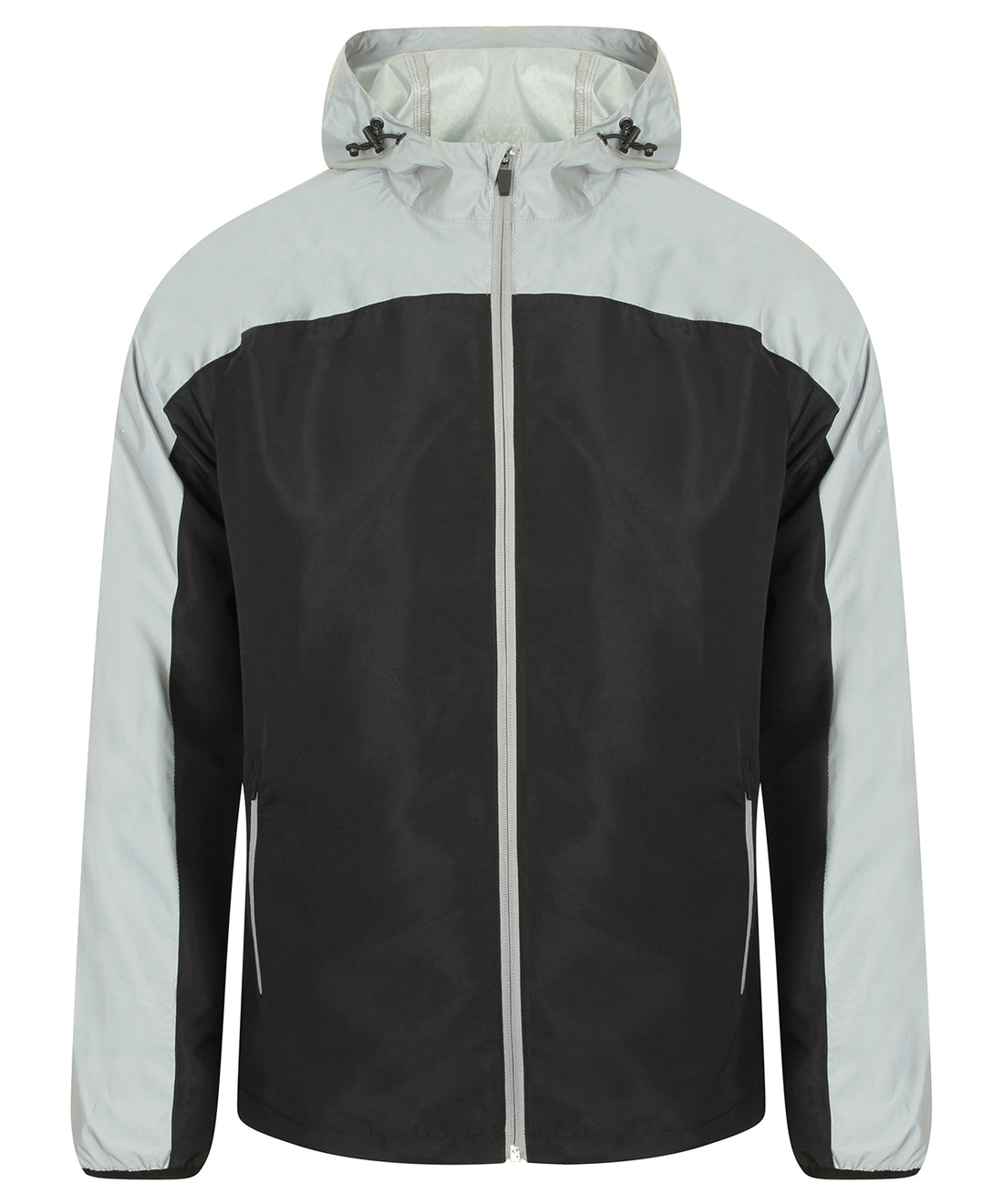Hi-viz jacket in Black/Reflective